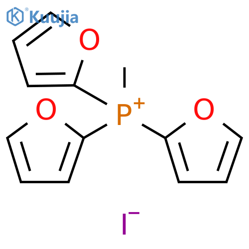 Methyltris(2-furyl)phosphonium·iodide structure