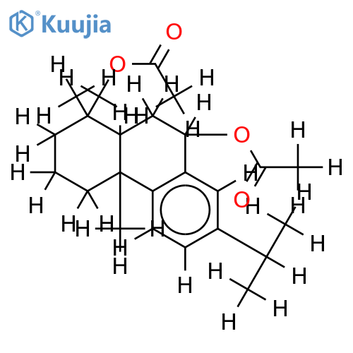 7alpha,18-Diacetoxyabieta-8,11,13-triene structure