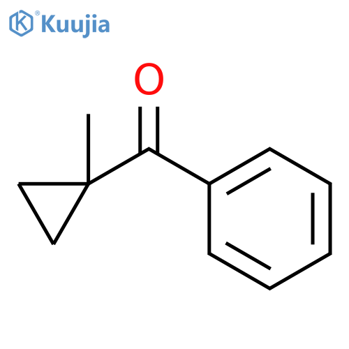 Methanone, (1-methylcyclopropyl)phenyl- structure