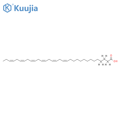 14(Z),17(Z),20(Z),23(Z),26(Z),29(Z)-Dotriacontahexaenoic acid-d6 structure