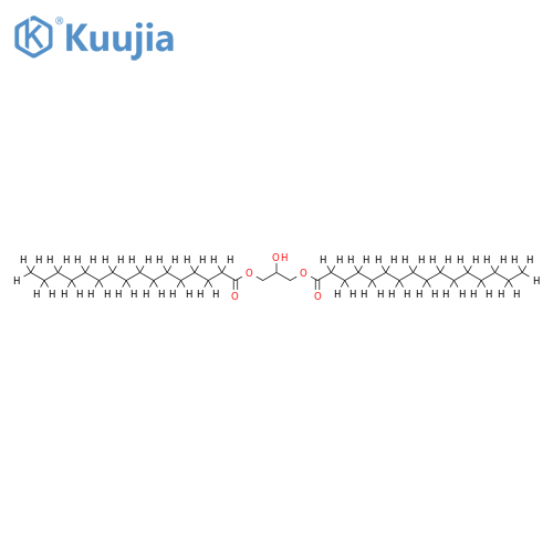 1,3-Dipalmitin-D62 structure