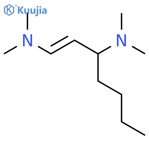 tetra-N-methyl-hept-1-ene-1,3-diamine structure