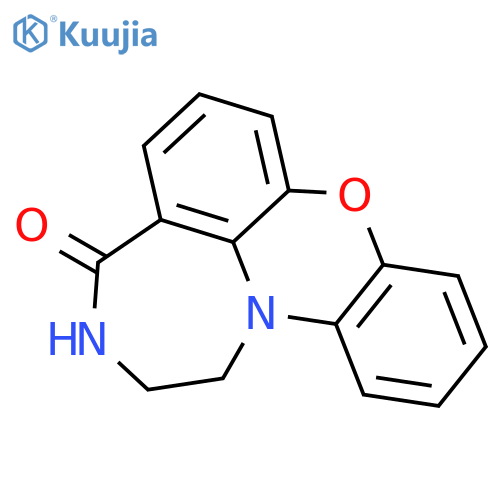 [1,4]Diazepino[6,7,1-kl]phenoxazin-4(1H)-one, 2,3-dihydro- structure