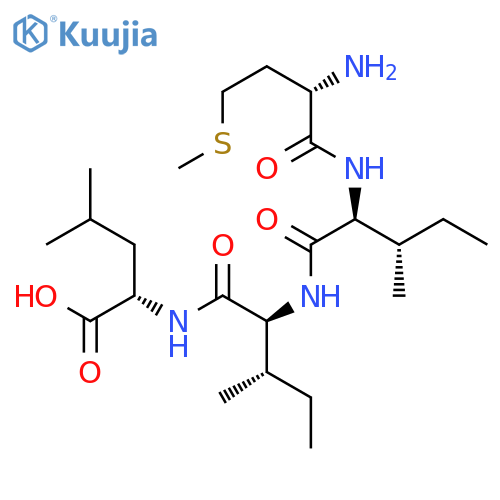 L-Leucine, L-methionyl-L-isoleucyl-L-isoleucyl- structure