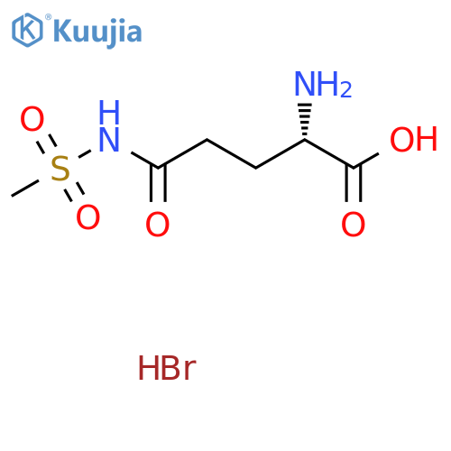 (2S)-2-amino-4-(methanesulfonylcarbamoyl)butanoic acid hydrobromide structure