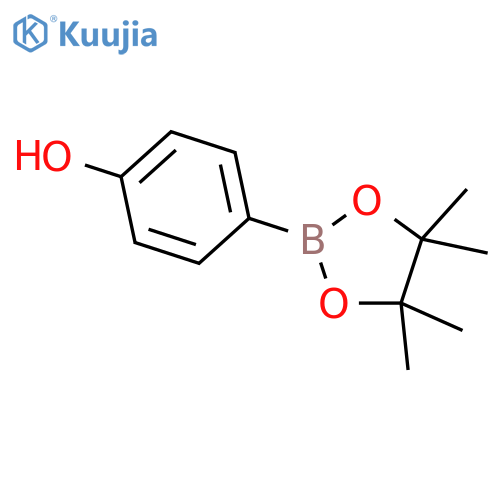 4-Hydroxyphenylboronic acid pinacol ester structure