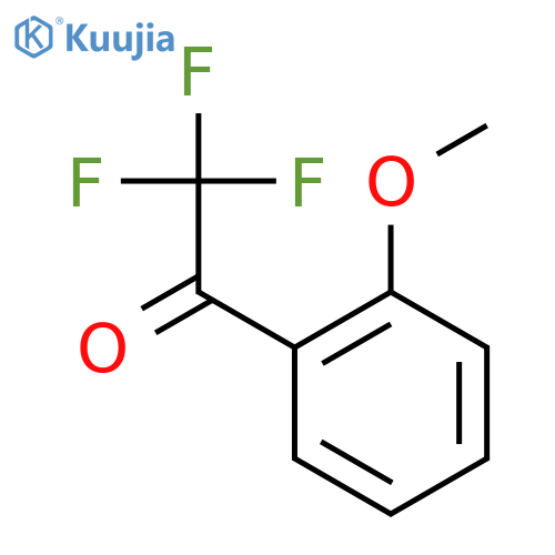 2,2,2-Trifluoro-1-(2-methoxyphenyl)ethanone structure