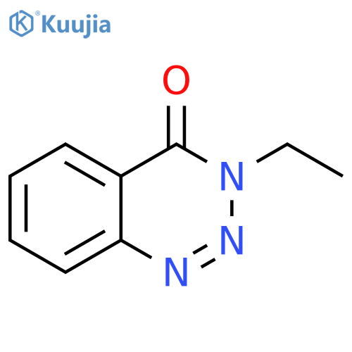 1,2,3-Benzotriazin-4(3H)-one, 3-ethyl- structure