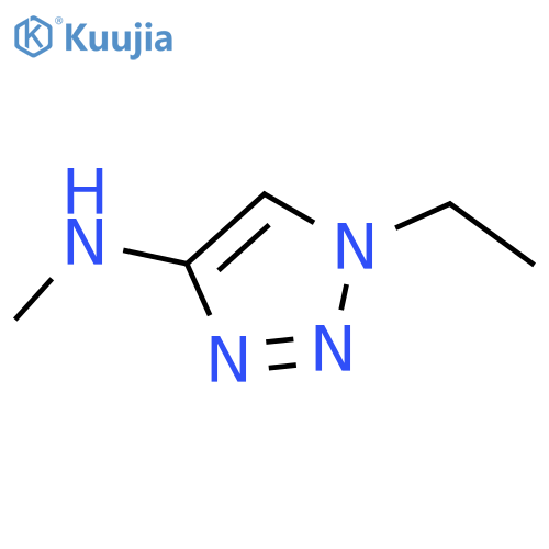 1-ethyl-N-methyl-1H-1,2,3-triazol-4-amine structure