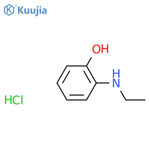 2-(ethylamino)phenol hydrochloride structure