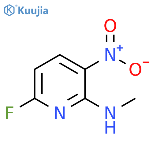 6-Fluoro-N-methyl-3-nitro-2-pyridinamine structure