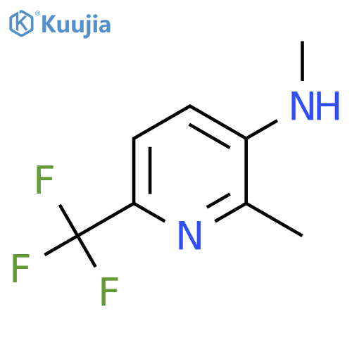N,2-dimethyl-6-(trifluoromethyl)pyridin-3-amine structure