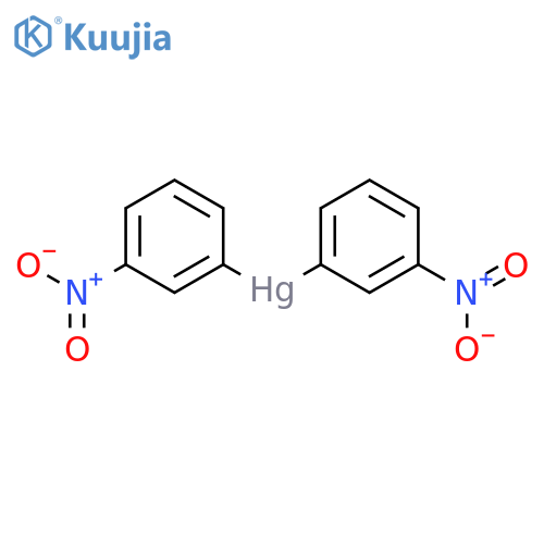 Bis(3-nitrophenyl)mercury structure