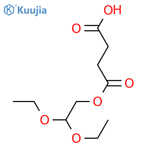 Butanedioic acid,1,4-bis(2-ethoxyethyl) ester structure