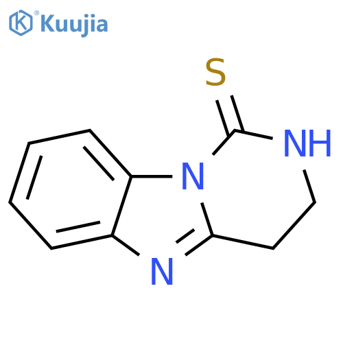3,4-dihydro-Pyrimido[1,6-a]benzimidazole-1(2H)-thione structure