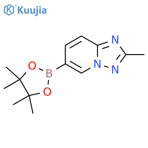 2-Methyl[1,2,4]triazolo[1,5-A]pyridine-6-boronic acid pinacol ester structure