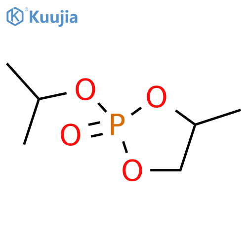 1,3,2-Dioxaphospholane,4-methyl-2-(1-methylethoxy)-, 2-oxide structure