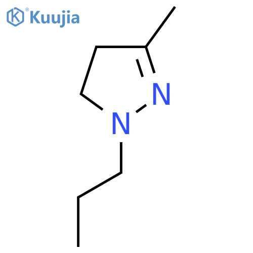 3-Methyl-1-propyl-2-pyrazoline structure