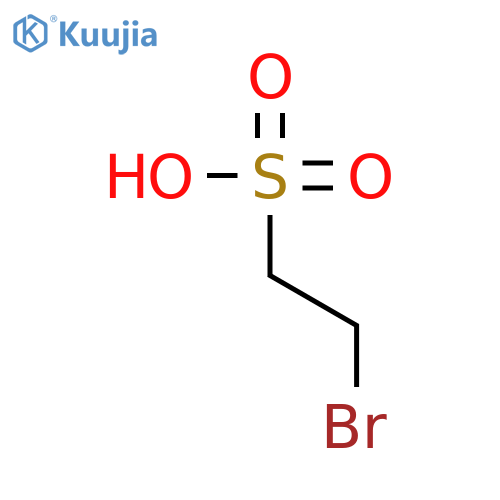 2-Bromoethanesulfonic acid structure