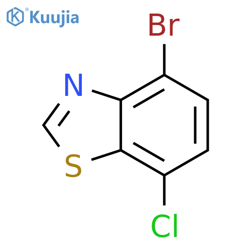 4-Bromo-7-chlorobenzo[d]thiazole structure