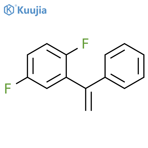 1,4-Difluoro-2-(1-phenylethenyl)benzene structure