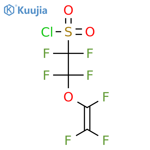 Ethanesulfonyl chloride, 1,1,2,2-tetrafluoro-2-[(trifluoroethenyl)oxy]- structure