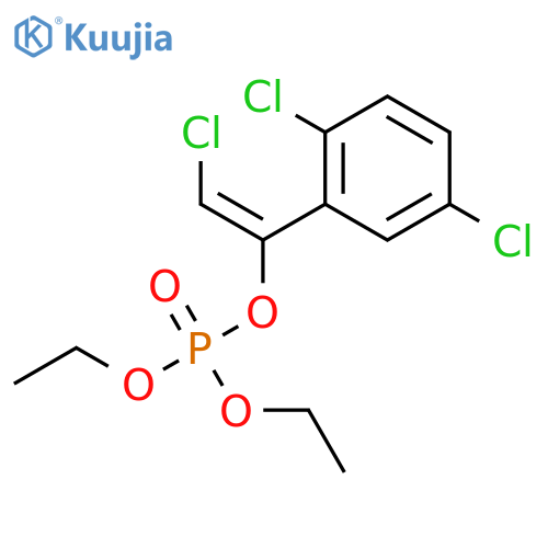 Diethyl 1-(2,5-dichlorophenyl)-2-chlorovinylphosphate structure