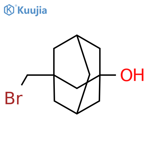 3-(Bromomethyl)tricyclo[3.3.1.13,7]decan-1-ol structure