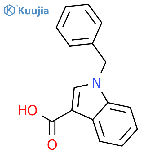 1-benzyl-1H-indole-3-carboxylic acid structure