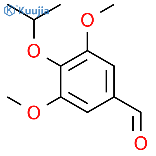 Benzaldehyde, 3,5-dimethoxy-4-(1-methylethoxy)- structure