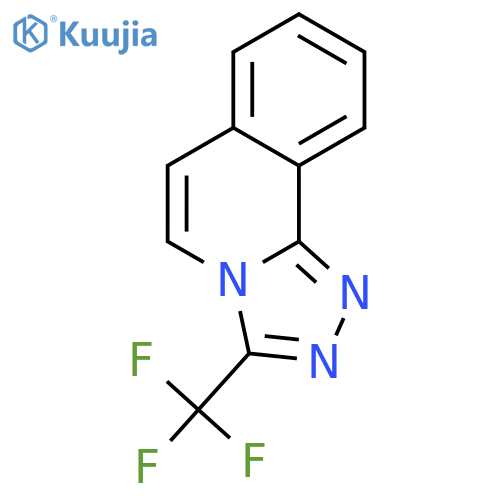 1,2,4-Triazolo[3,4-a]isoquinoline,3-(trifluoromethyl)- structure