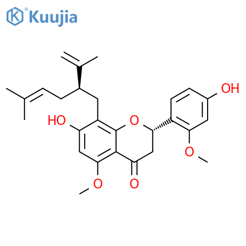 (2S)-2'-methoxykurarinone structure