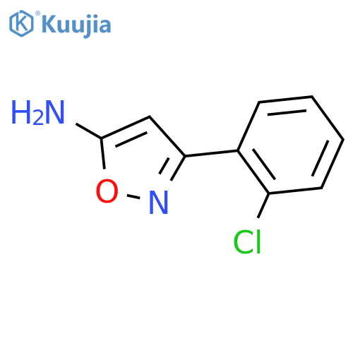 3-(2-Chlorophenyl)isoxazol-5-amine structure
