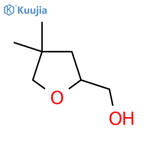 (4,4-dimethyloxolan-2-yl)methanol structure