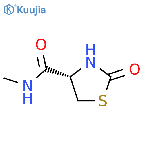4-Thiazolidinecarboxamide,N-methyl-2-oxo-, (4S)- structure