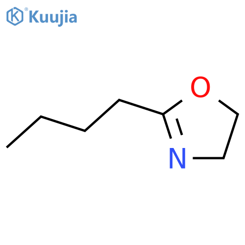 Oxazole, 2-butyl-4,5-dihydro- structure