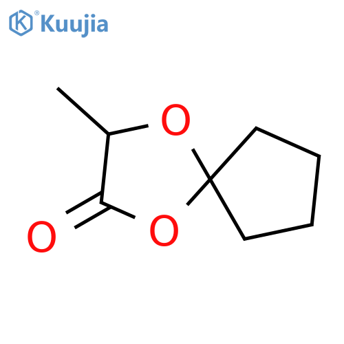 1,4-Dioxaspiro[4.4]nonan-2-one, 3-methyl- structure