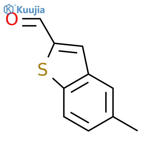 5-Methyl-benzobthiophene-2-carbaldehyde structure