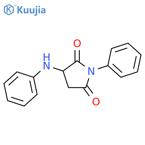 1-Phenyl-3-(phenylamino)pyrrolidine-2,5-dione structure