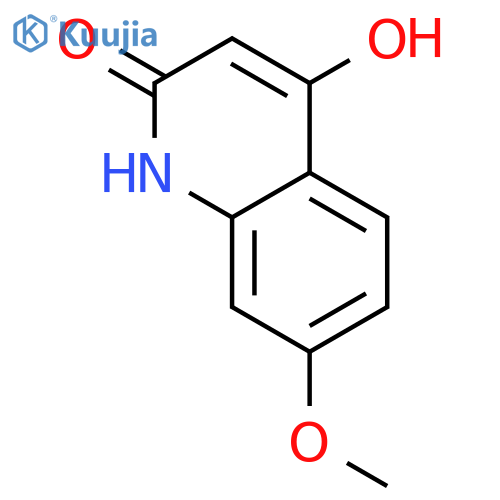 4-Hydroxy-7-methoxy-1H-quinolin-2-one structure
