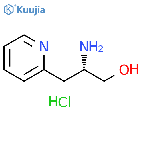 2-Pyridinepropanol, β-amino-, hydrochloride (1:2), (βS)- structure