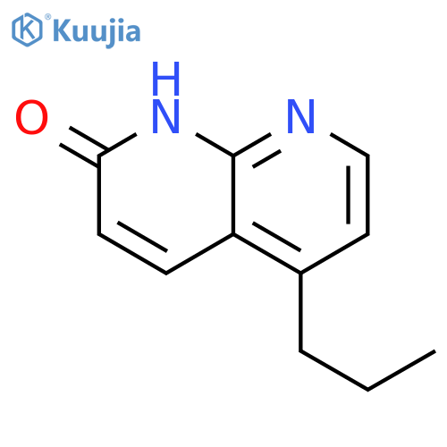 5-Propyl-1,8-naphthyridin-2(1H)-one structure