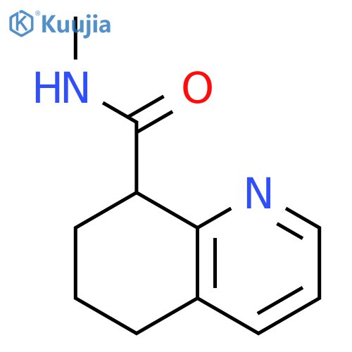 N-Methyl-5,6,7,8-tetrahydroquinoline-8-carboxamide structure