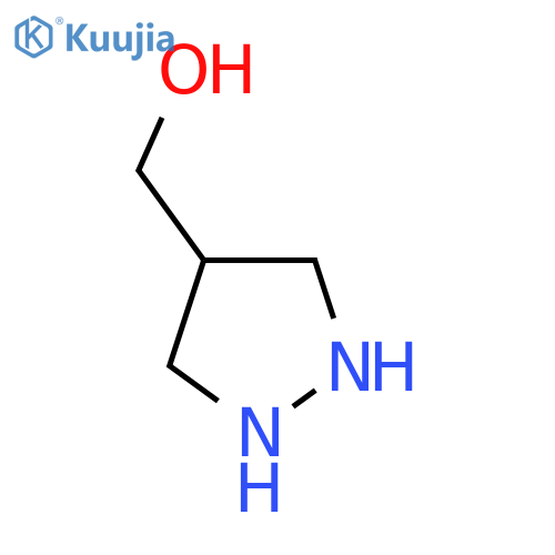 (Pyrazolidin-4-yl)methanol structure