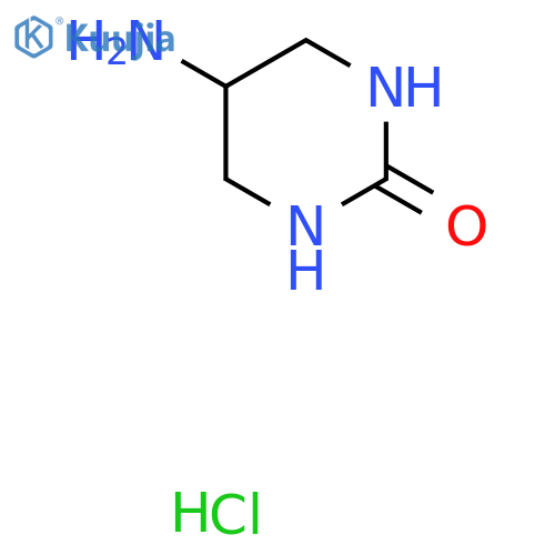 5-Amino-1,3-diazinan-2-one hydrochloride structure