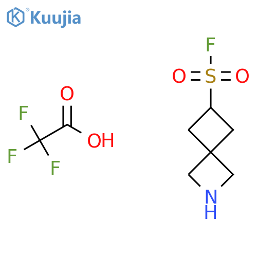 2-azaspiro3.3heptane-6-sulfonyl fluoride, trifluoroacetic acid structure
