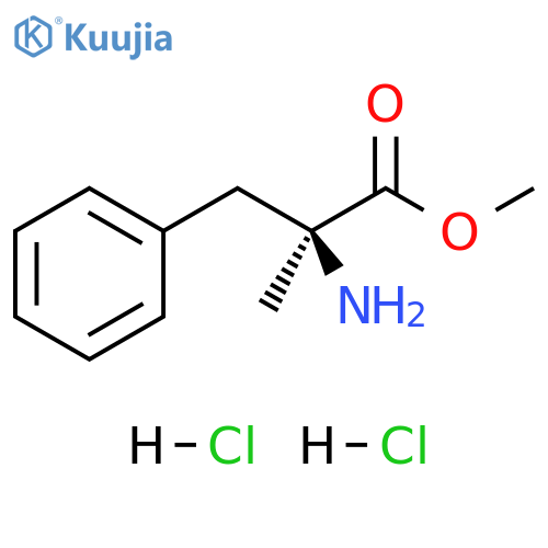 methyl 2-amino-2-methyl-3-(pyridin-4-yl)propanoate dihydrochloride structure