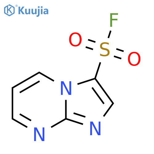 Imidazo[1,2-a]pyrimidine-3-sulfonyl fluoride structure