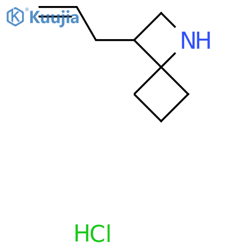 3-(prop-2-en-1-yl)-1-azaspiro3.3heptane hydrochloride structure