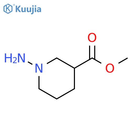 methyl 1-aminopiperidine-3-carboxylate structure